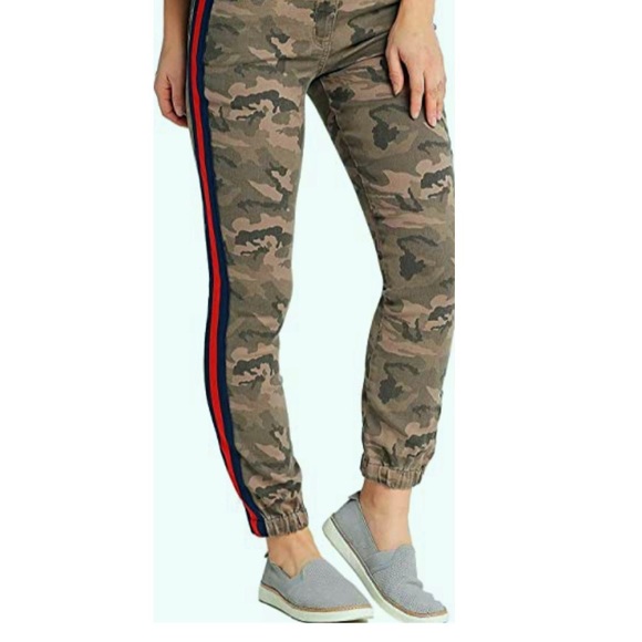NEW Indero Joggers Camo Stretchy Loungewear Joggers Size L/XL - Picture 1 of 9